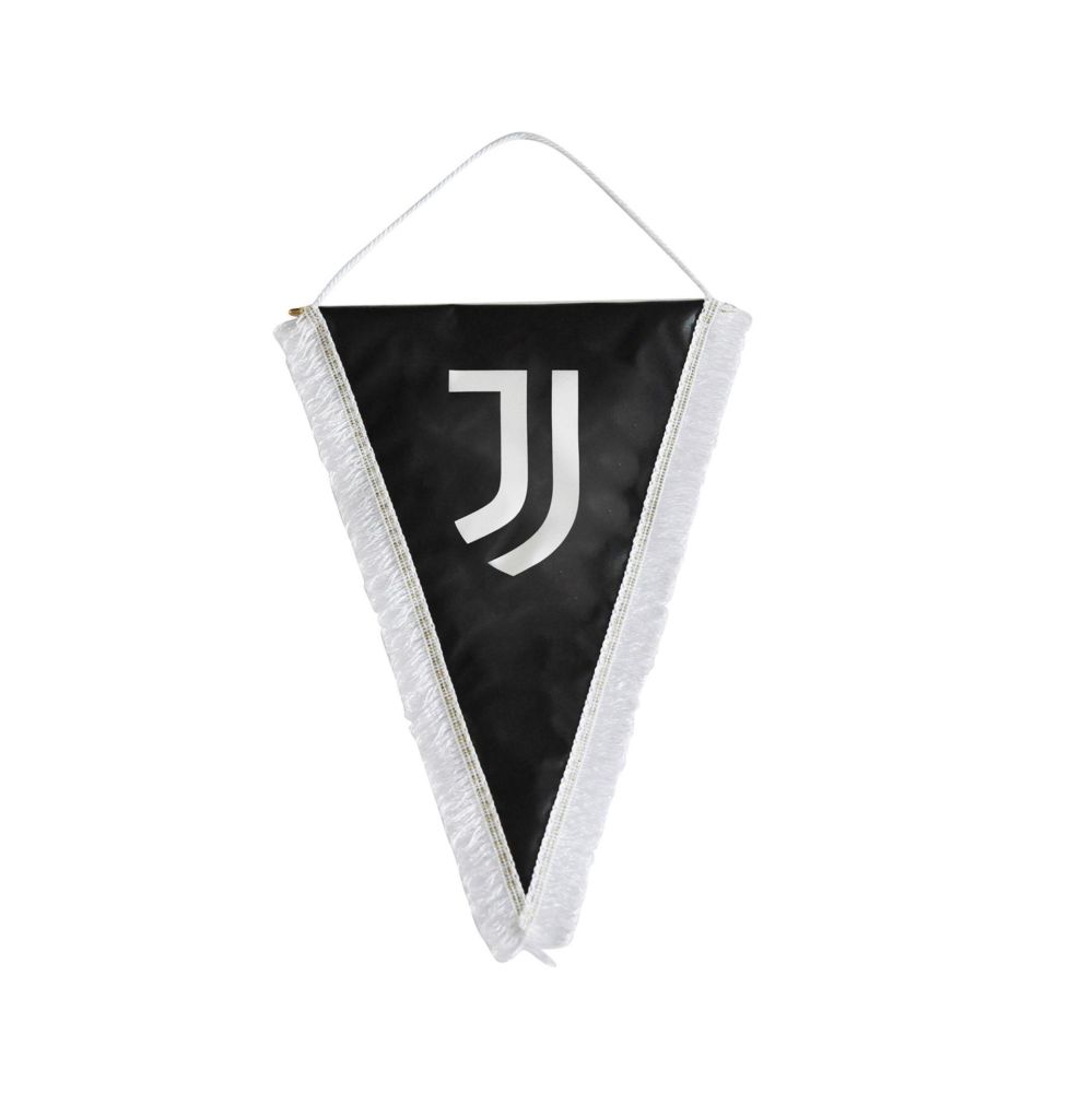 GAGLIARDETTO TRIANGOLARE PICCOLO 17X14 CM LOGO UFFICIALE JUVENTUS