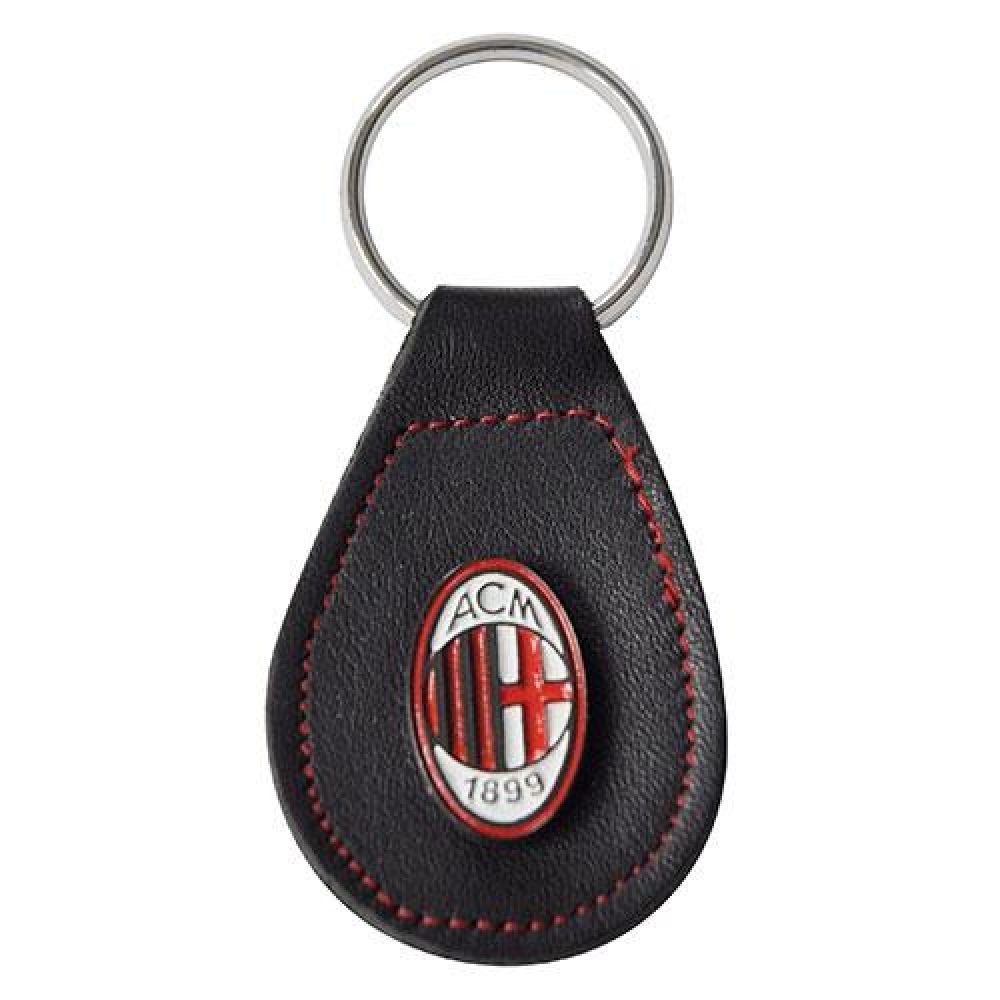 PORTACHIAVI IN PELLE CON LOGO IN METALLO