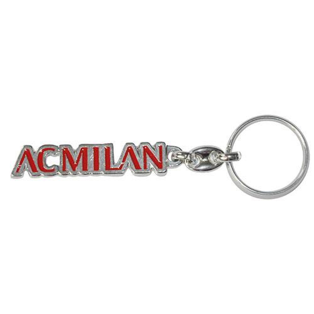 PORTACHIAVI IN METALLO SMALTATO SCRITTA AC MILAN
