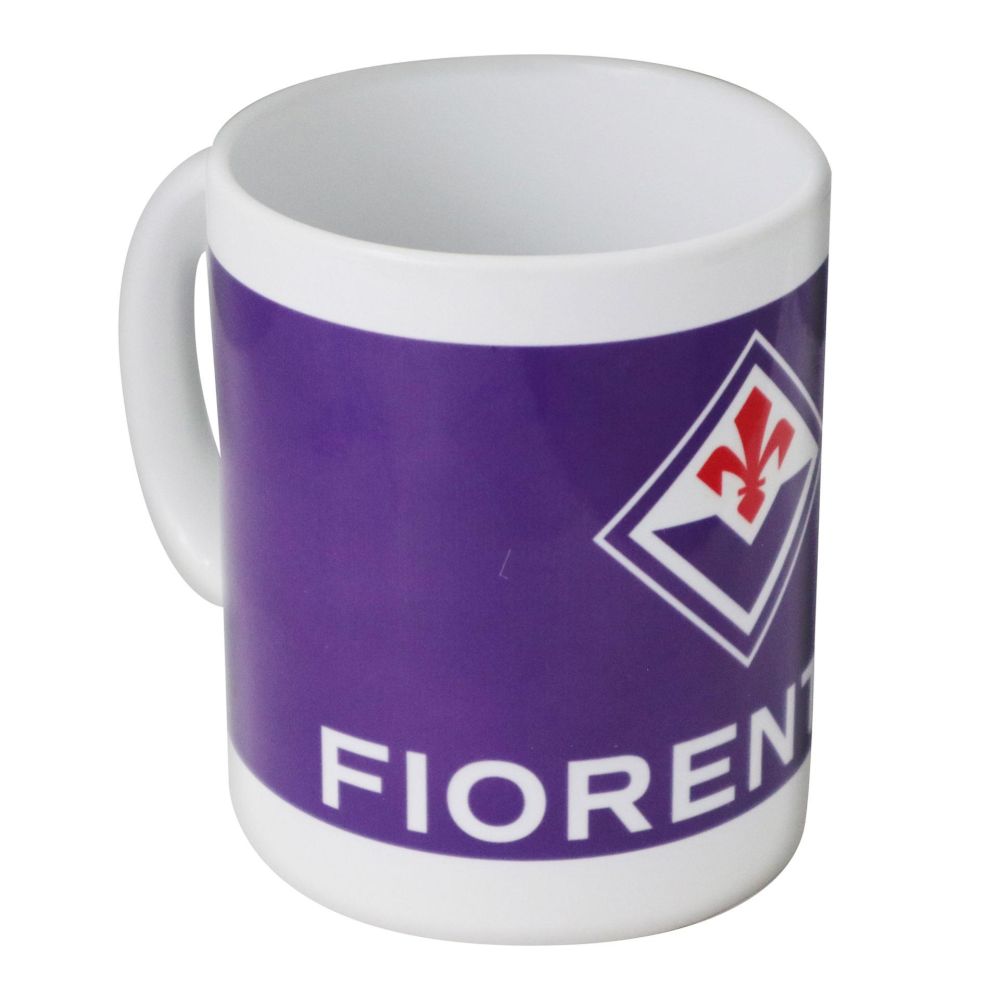 TAZZA CERAMICA LOGO+SCRITTA FIORENTINA