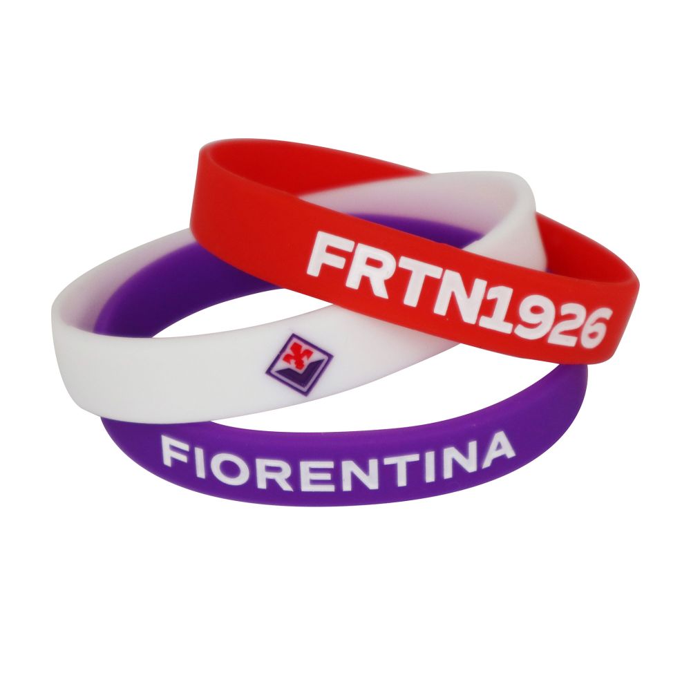 SET 3 BRACCIALETTI IN SILICONE