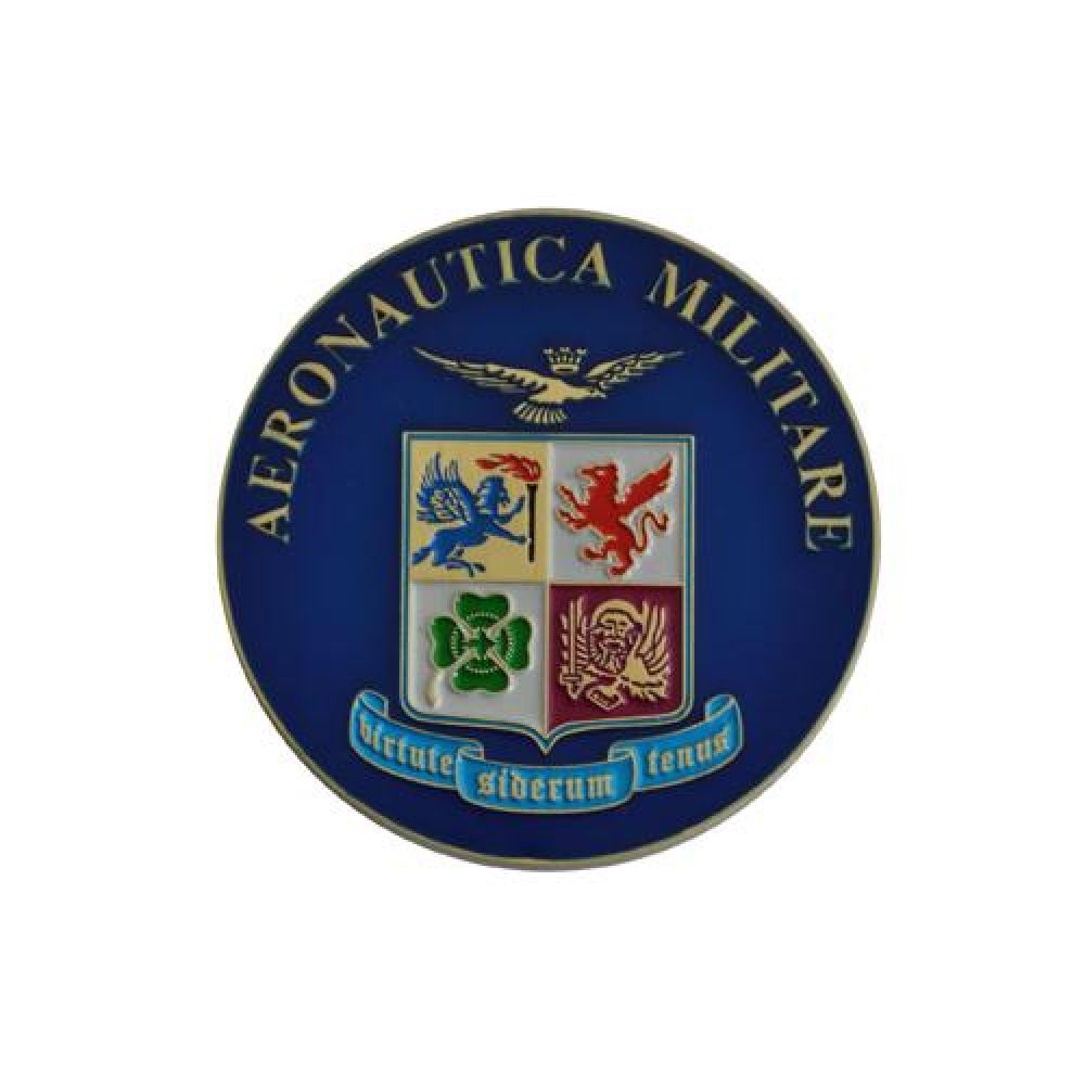 COIN IN METALLO DIAMETRO 45 MM SPESSORE 3 MM AERONAUTICA MILITARE