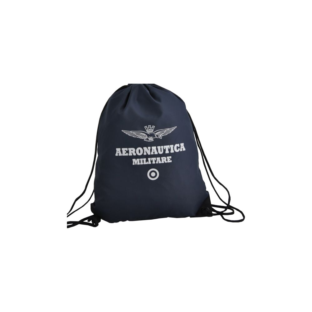 ZAINETTO PREMIUM GYMSAC BLU NAVY CAP. 11 LT, 210 NYLON, DIM. 35X45 CM AERONAUTICA MILITARE