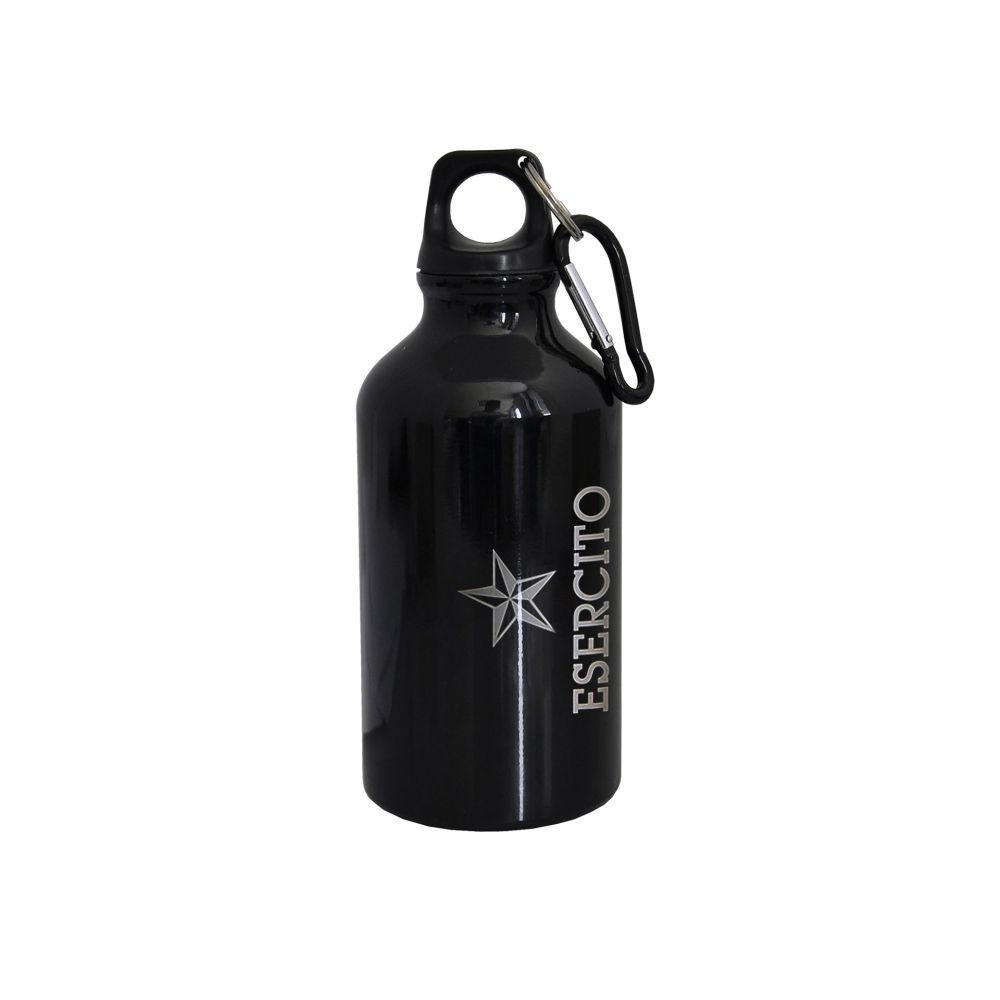 BORRACCIA NERA 400 ML CON MOSCHETTONE