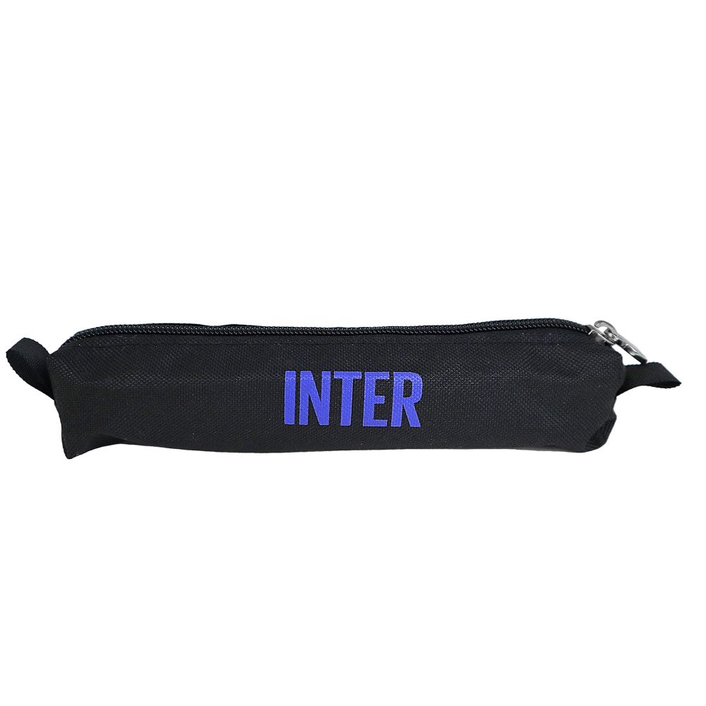 MINIPORTAPENNE IN TESSUTO NERO INTER