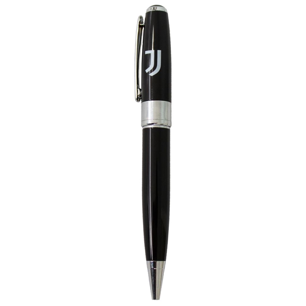 PENNA IN OTTONE CON FUSTO LACCATO NERO IN BOX REGALO