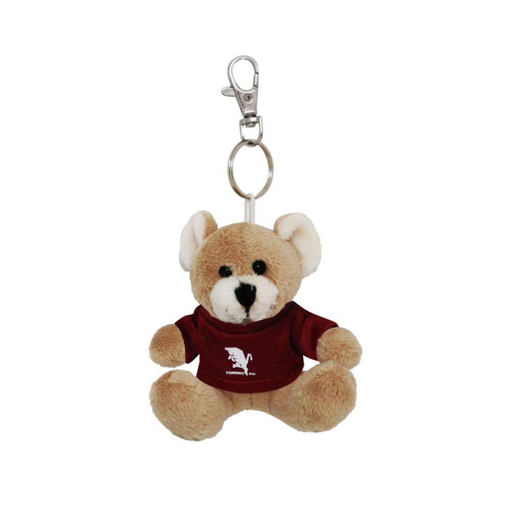 ORSETTO PORTACHIAVI CON MAGLIA TORINO FC H 8 CM