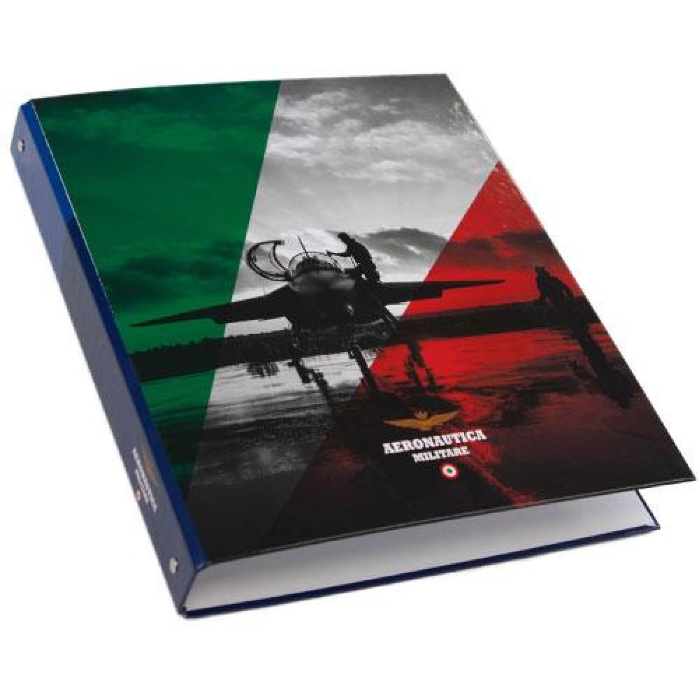 QUADERNO A.M. AD ANELLI GRANDE, DIMENSIONI 25x31 CM, DORSO 4 CM
