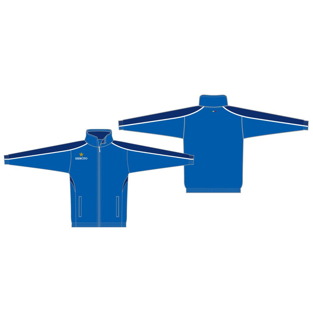 GIACCA RAPPRESENTANZA, LOGO STAMPATO, 100% POL. ESERCITO ITALIANO