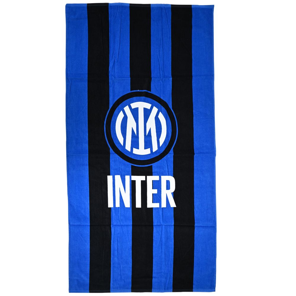 TELO MARE IN SPUGNA 90X170 CM LOGO INTER