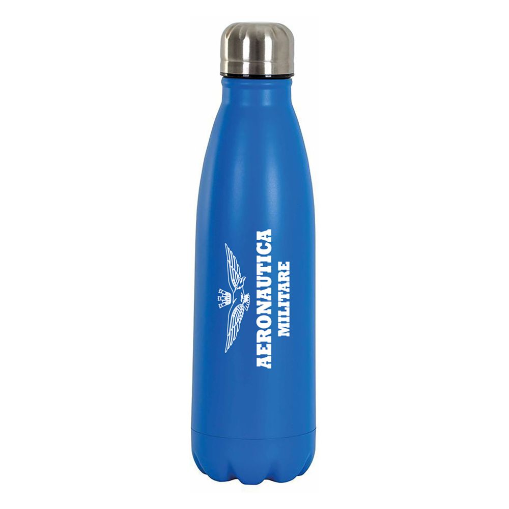 BORRACCIA IN ACCIAIO BLU A.M. DOPPIA PARETE ISOLANTE 500 ML, 12 ORE CALD