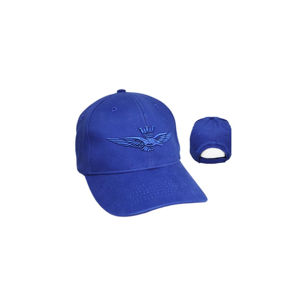 CAPPELLINO IN COTONE BLU