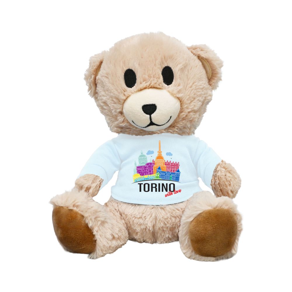 ORSETTI DI PELUCHE 100 % POLIESTERE MEDIO H. 17 CM