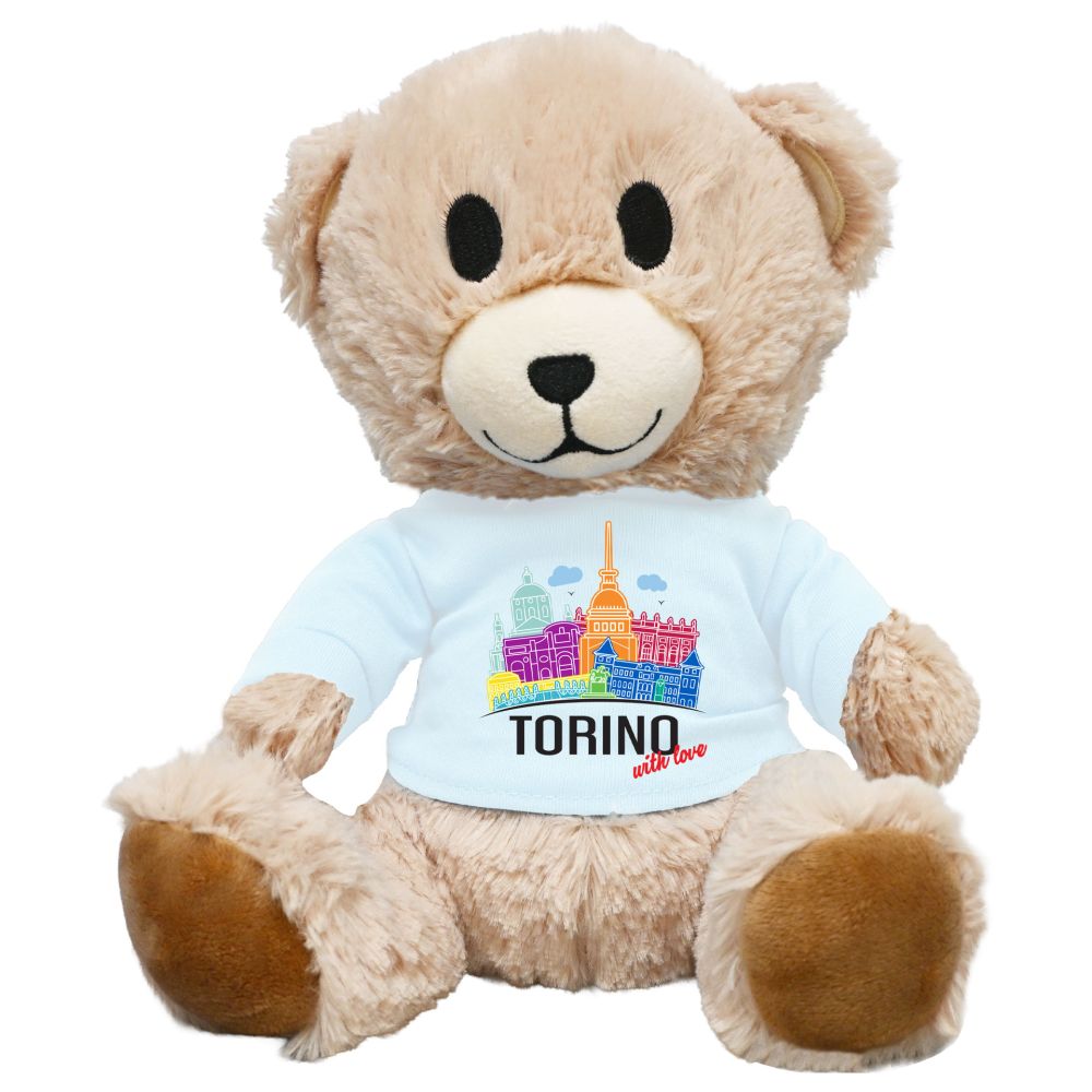 ORSETTI DI PELUCHE 100 % POLIESTERE GRANDE H. 24 CM