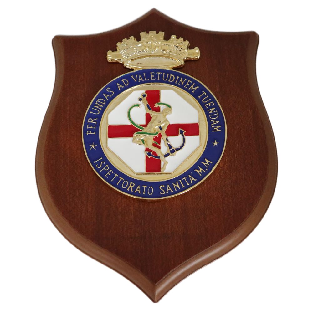 CREST IN METALLO M.M. ISP. SANITA'