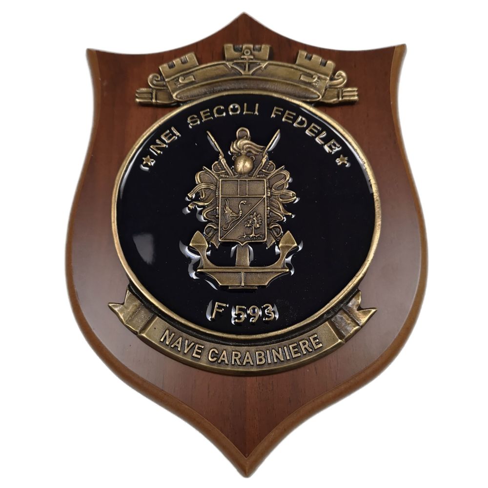 CREST IN METALLO M.M. NAVE CARABINIERE