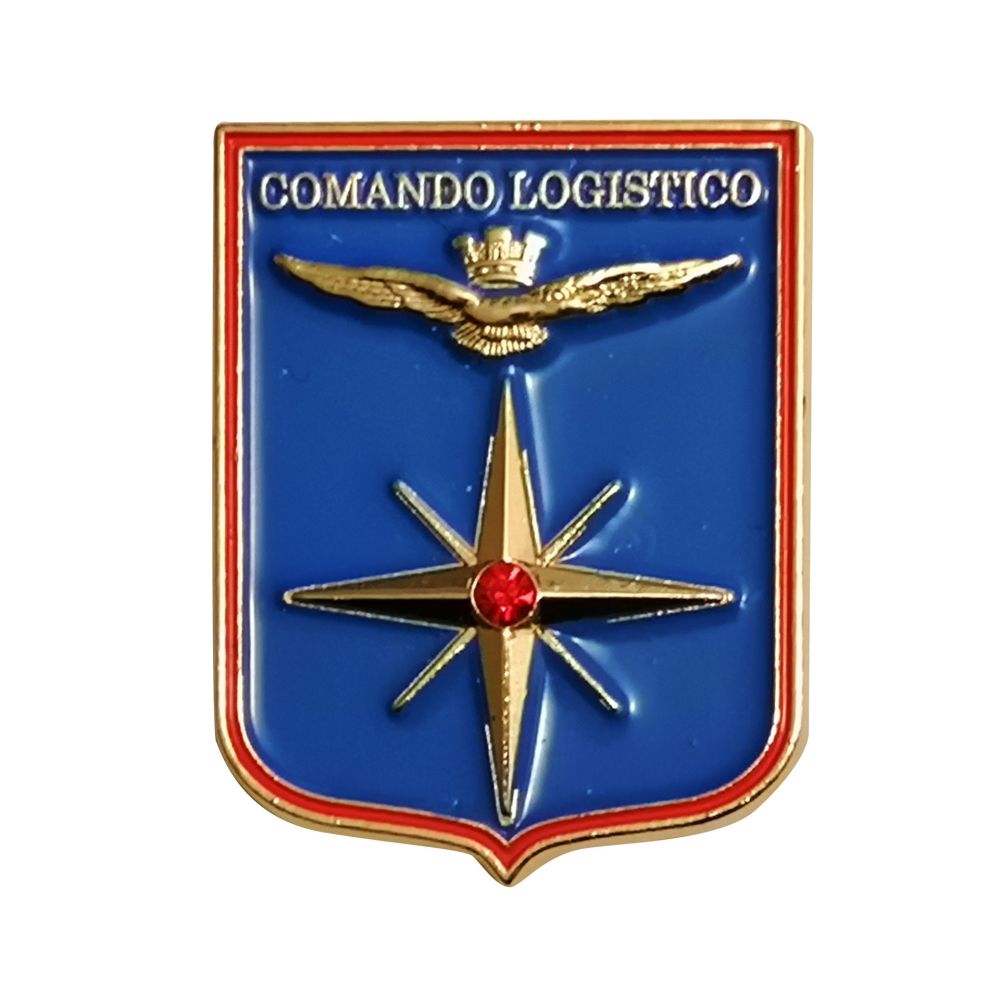 DISTINTIVO DA CAMICIA 25X32MM IN METALLO COMANDO LOGISTICO