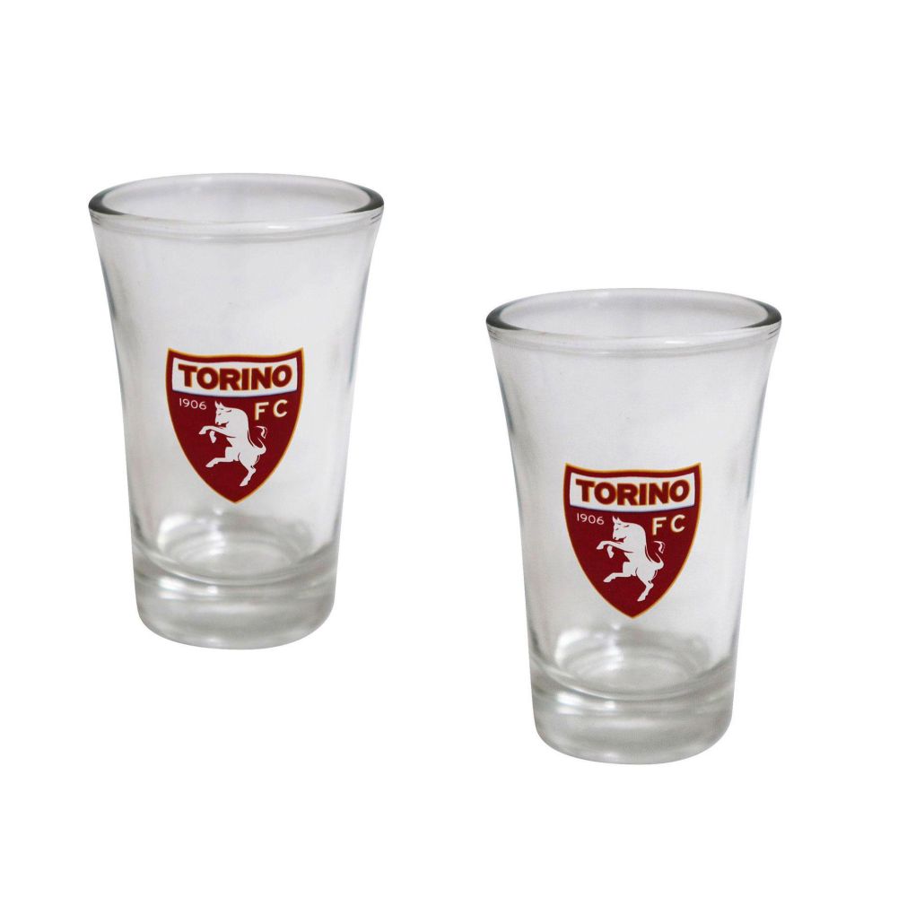 SET 2 BICCHIERINI SHOT 45 ML TORINO FC