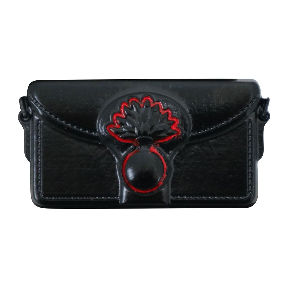 MAGNETE IN METALLO SMALTATO GALVANICA NERA GIBERNA CARABINIERI