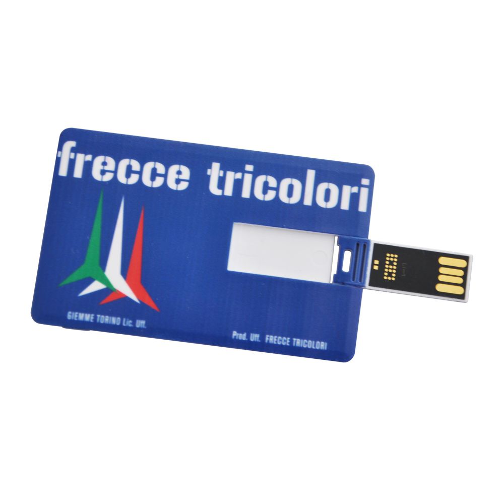 CHIAVETTA USB CARTA DI CREDITO 8GB F.T.