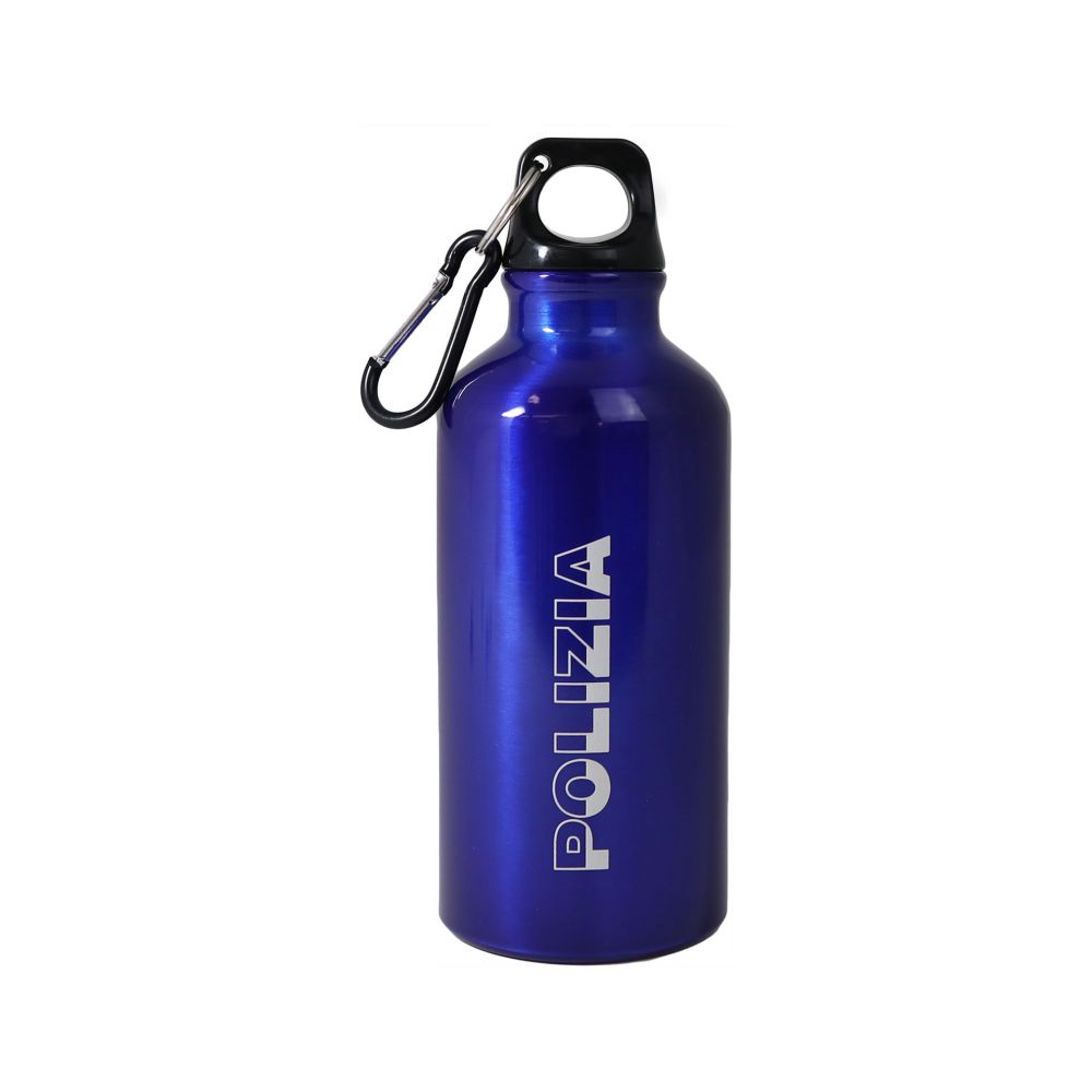 BORRACCIA WATERPROOF BLU CAPACITA' 400ML CON SCRITTA POLIZIA DI STATO