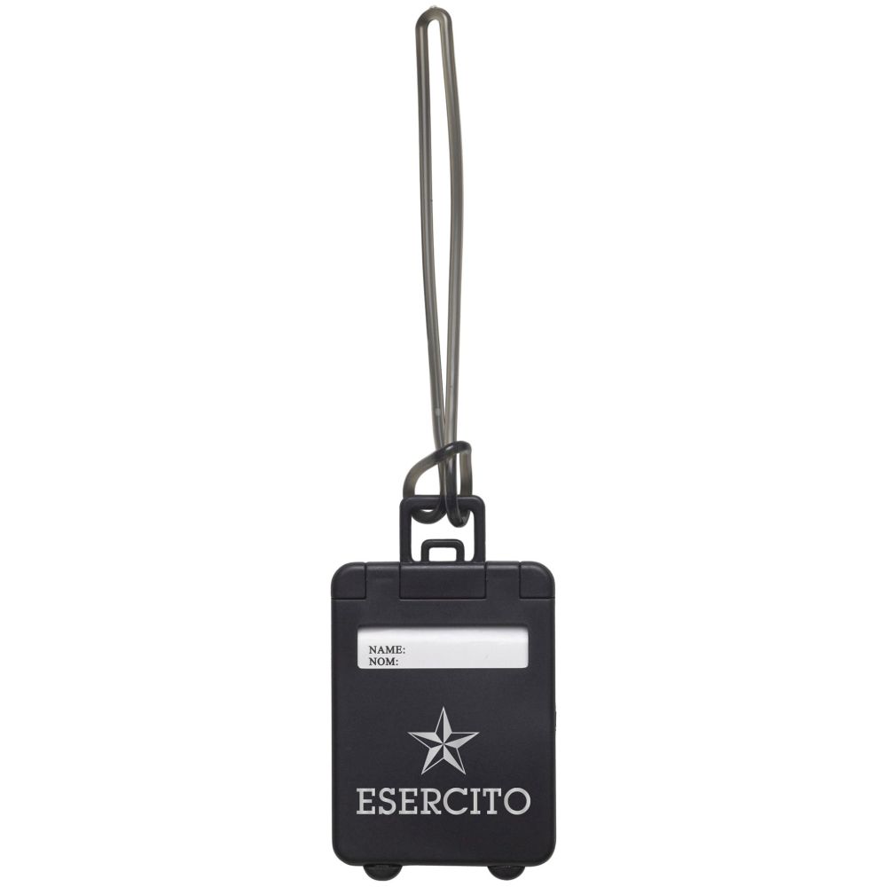 PORTANOME PER BAGAGLIO NERO