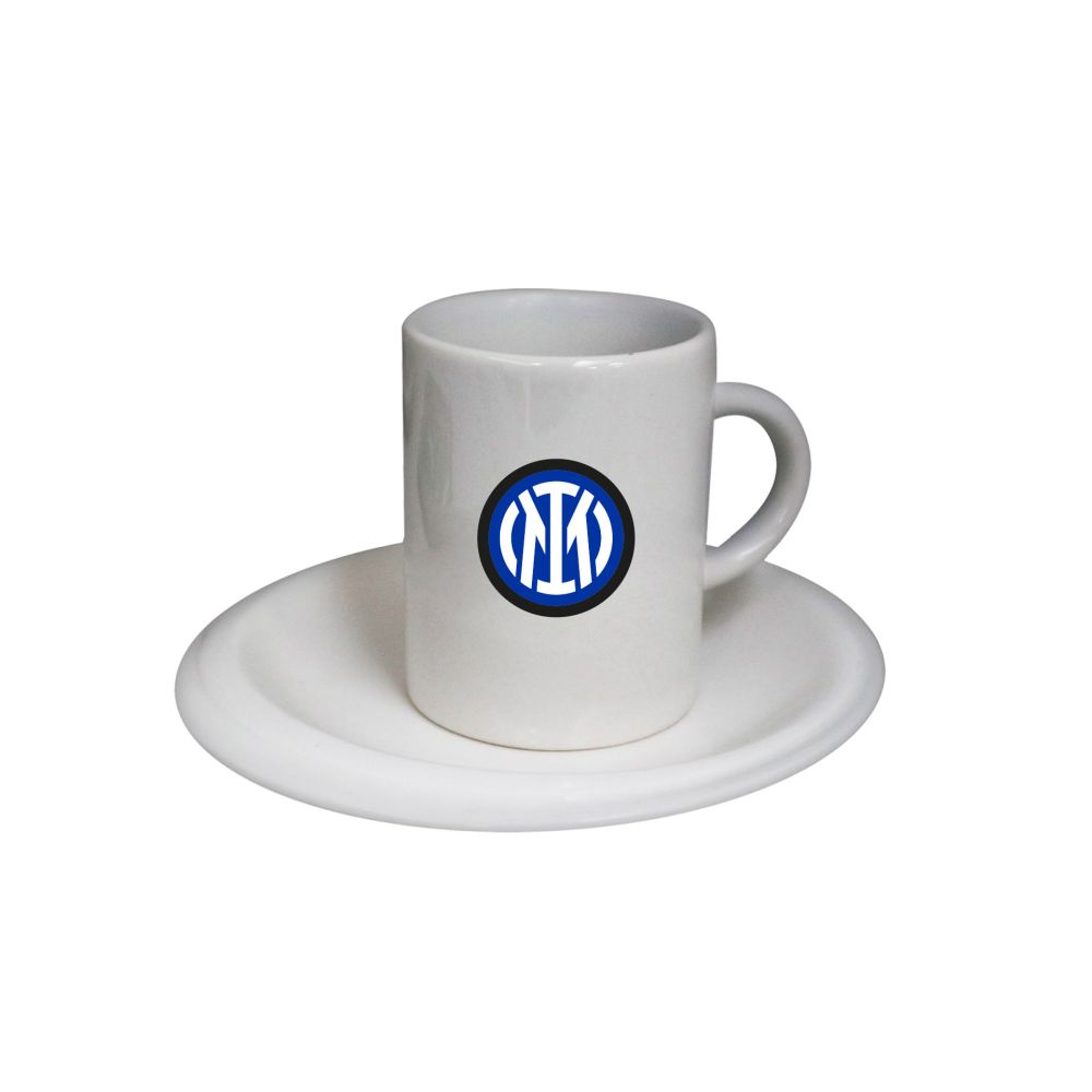 TAZZINA DA CAFFE' CILINDRICA CON PIATTINO