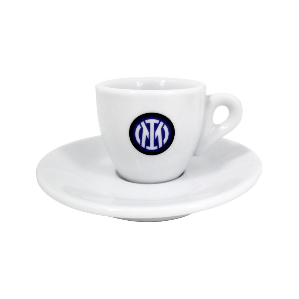 TAZZINA DA CAFFE' CLASSICA CON PIATTINO INTER