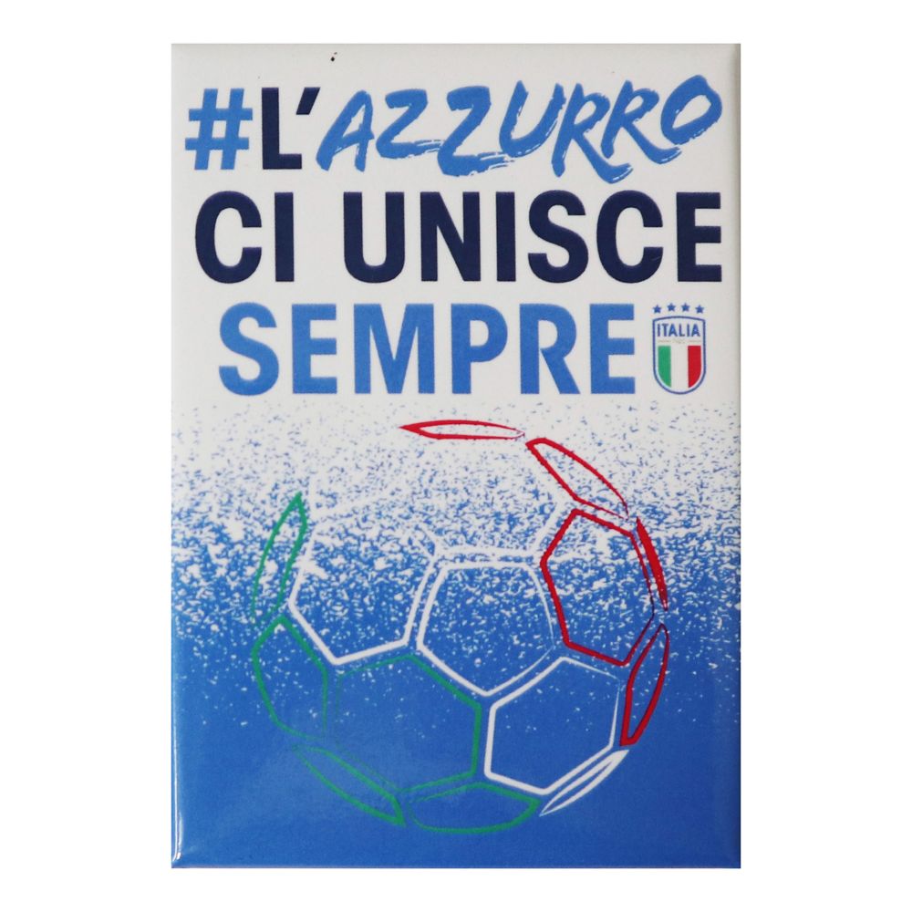 MAGNETE STAMPATO RETTANGOLARE #L'AZZURRO CI UNISCE SEMPRE