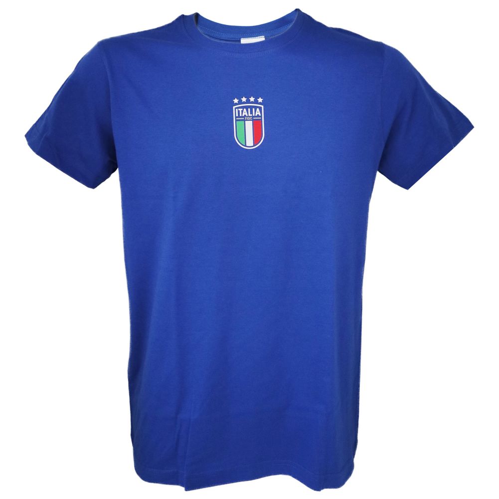 T-SHIRT BLU ADULTO #CAMPIONI DEL MONDO