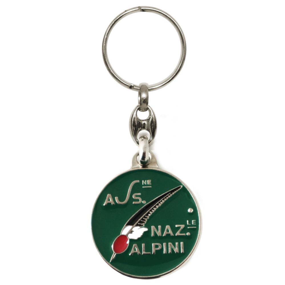 PORTACHIAVI IN METALLO SMALTATO LOGO ANA