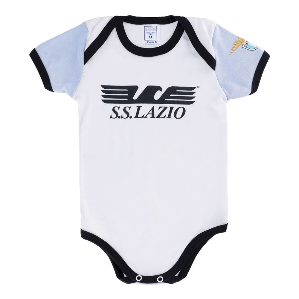 BODY NEONATO AQUILA STILIZZATA SS LAZIO