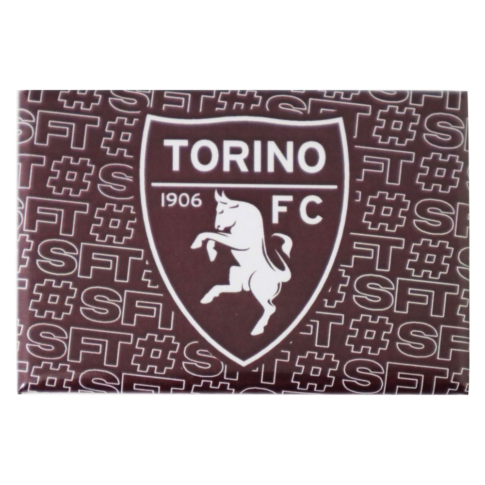 MAGNETE RETTANGOLARE STAMPATO CON LOGO E SCRITTA SFT
