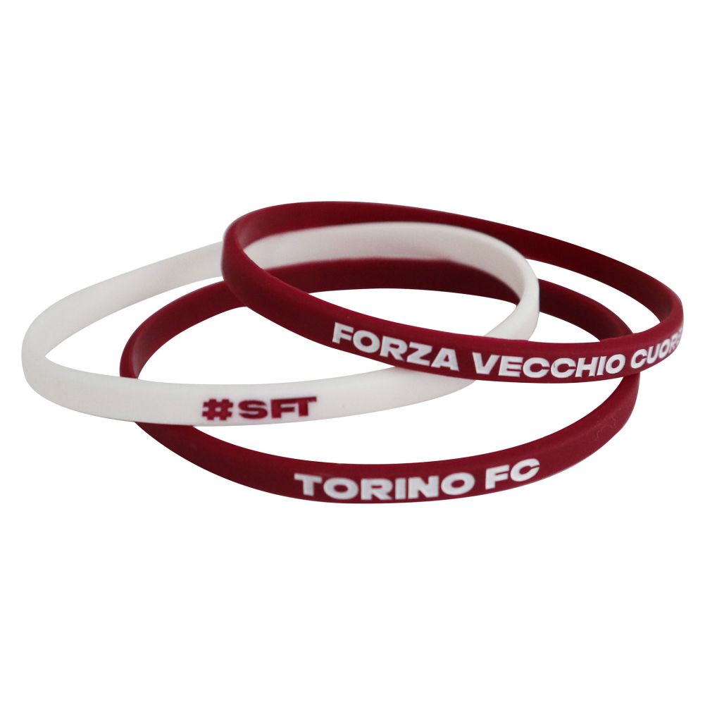 KIT 3 BRACCIALETTI IN SILICONE PICCOLI
