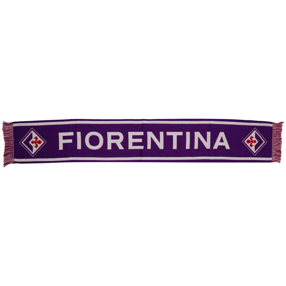 SCIARPA JACQUARD FIORENTINA VIOLA