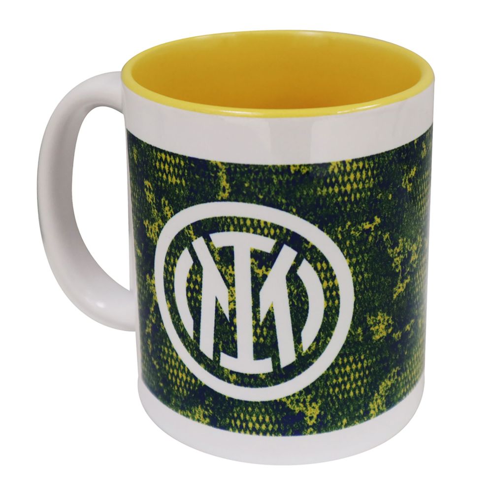 MUG IN CERAMICA INTERNO GIALLO LOGO INTER