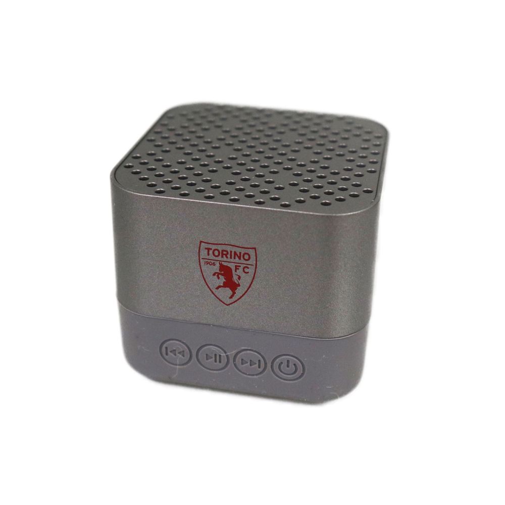 AUDIO SPEAKER WIRELESS CUBIC GRIGIO LOGO TORINO FC