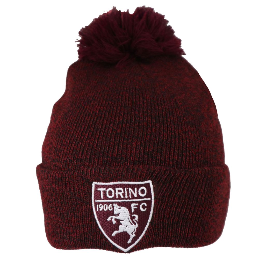 CAPPELLINO ACRICLICO GRANATA RICAMATO CON LOGO TORINO FC