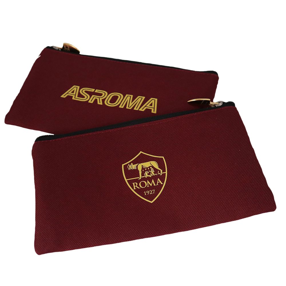 ASTUCCIO RETTANGOLARE BORDEAUX LOGO ASROMA