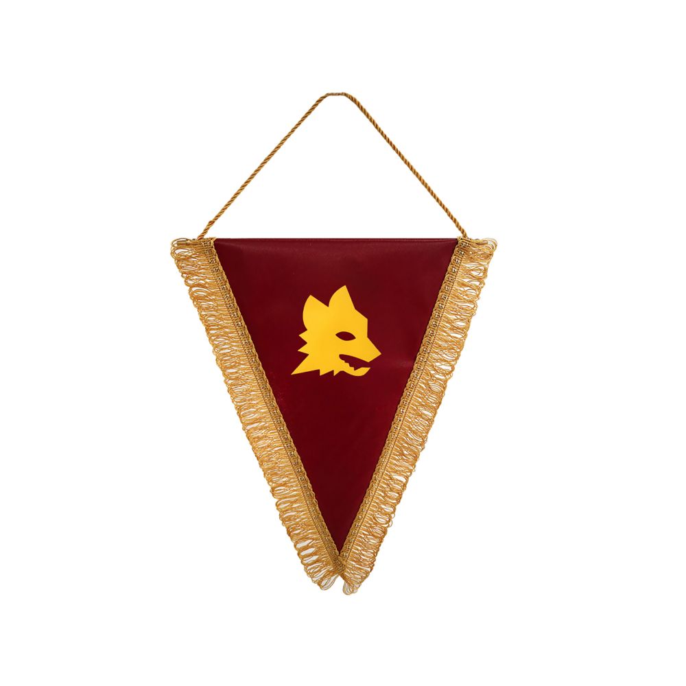GAGLIARDETTO STAMPATO LOGO LUPA 17X14 CM