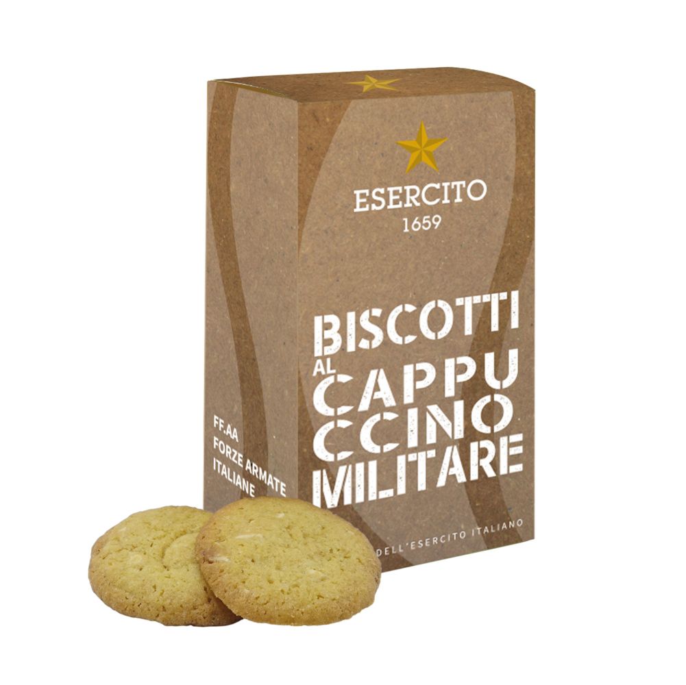 BISCOTTI AL CAPPUCCINO ESERCITO 1659 PACCHETTO 150g