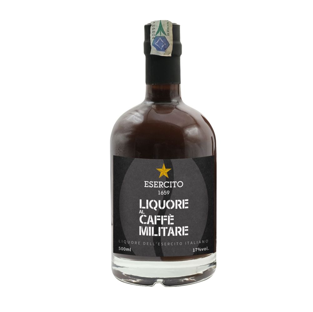 LIQUORE AL CAFFE' BOTTIGLIA 50cl ESERCITO 1659