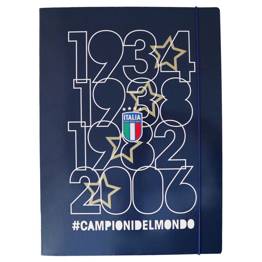 CARTELLINA RIGIDA CON ELASTICO CM 25X35 #CAMPIONIDELMONDO