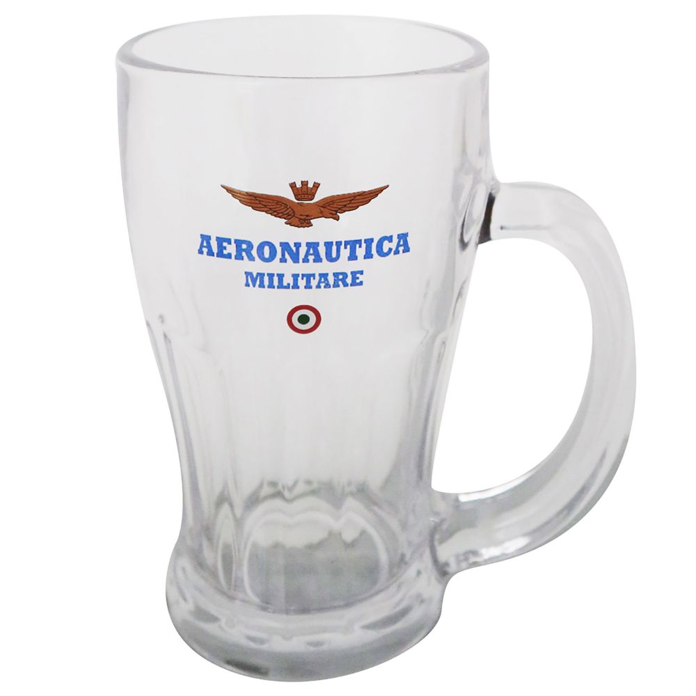 BOCCALE IN VETRO DA 500 ML LOGO AM