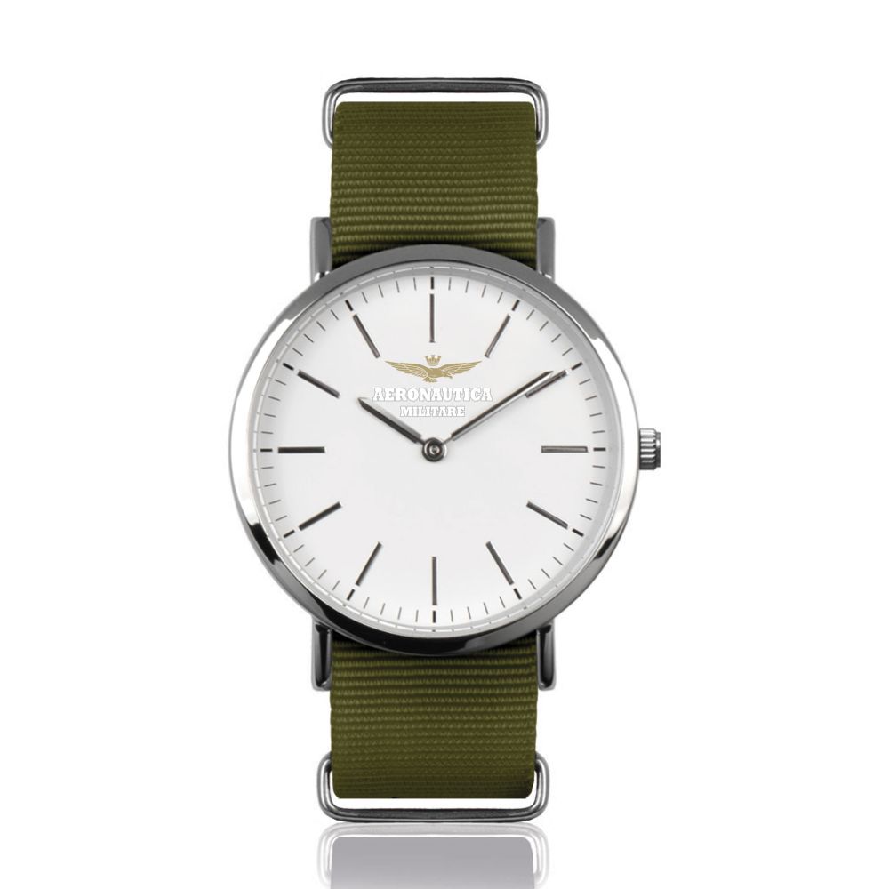 SIX OROLOGIO CON CASSA IN METALLO 40 MM MOVIMENTO PC20 TMI CINT. VERDE
