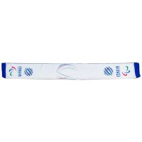 SCIARPA IN POLIPILE STAMPATA BIANCA 130X17CM PARALYMPIC+ITALIA PARALYMPI