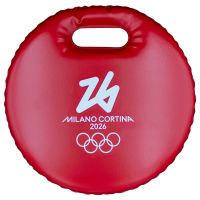 CUSCINO DA NEVE IMPERMEABILE IMBOTTITO BLU DIA 29CM OLYMPIC EMBLEMA MONO