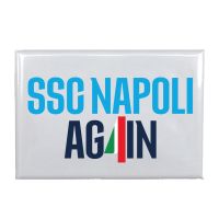 MAGNETE STAMPATO FONDO BIANCO SSC NAPOLIAG4IN