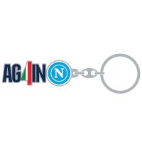 PORTACHIAVI IN METALLO SMALTATO SCRITTA SAGOMATA AG4IN CON LOGO