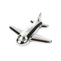 FERMACARTE AEREO IN METALLO LUCIDO